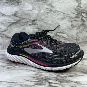 Brooks Glycerin Women's Running Shoes Sz 79 Black Purple Athletic EUC